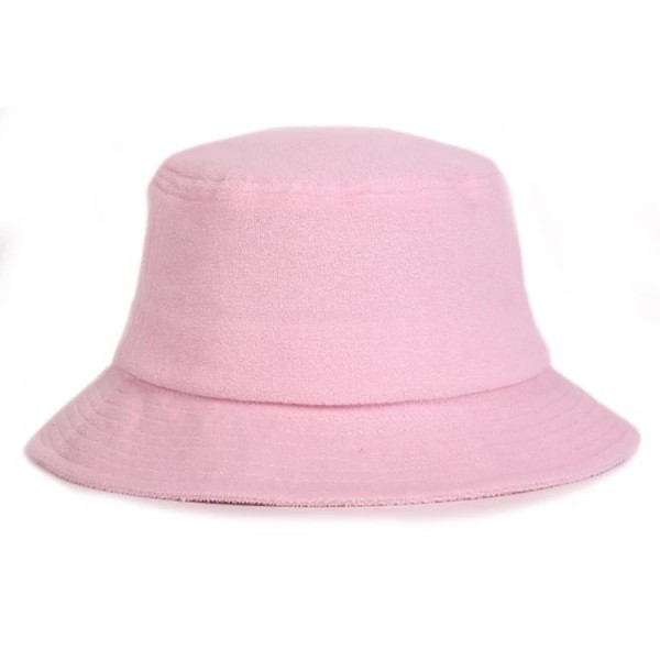 Big Size (62-66cm) Pink Terry Towelling Hat (cotton & polyester w ...